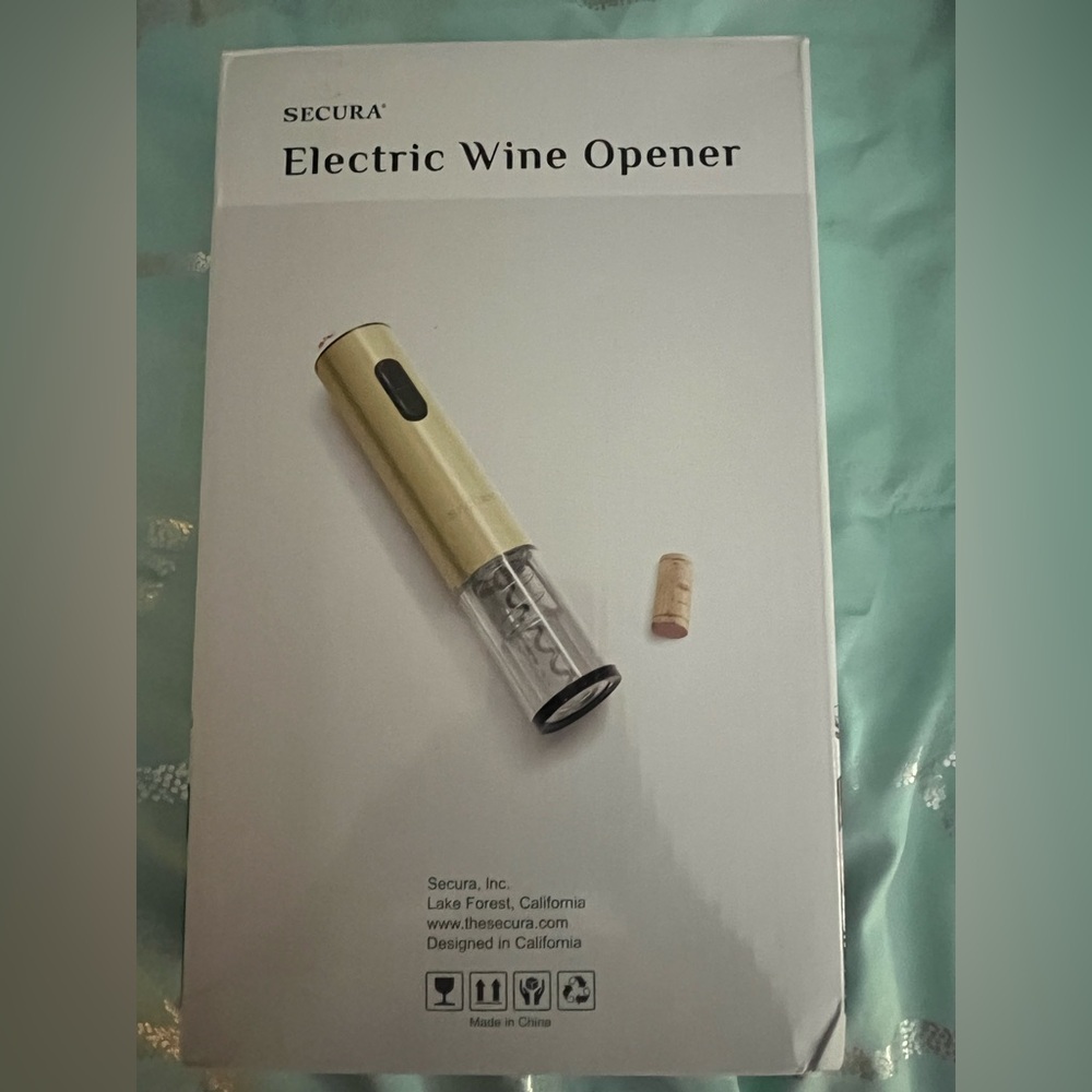 Gold Electric Wine Opener Perfect 🤩 Electric wine 🍷 opener